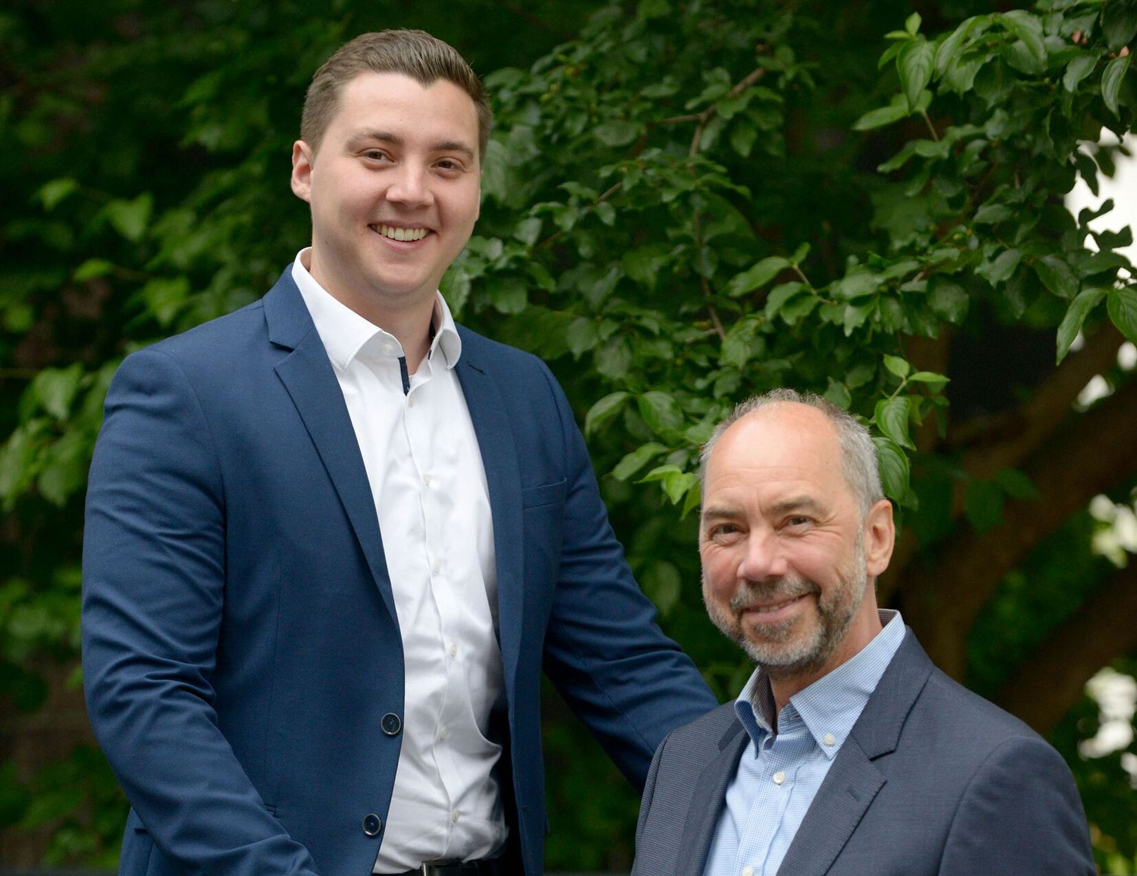 Frank und Dominik Plätschke, Bestatter aus Düsseldorf